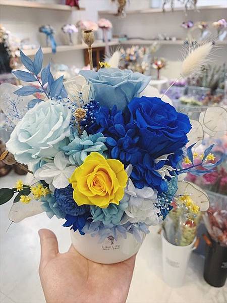台北質感花店推薦 台北超有質感的韓式乾燥花永生花店 喜歡生活乾燥花店