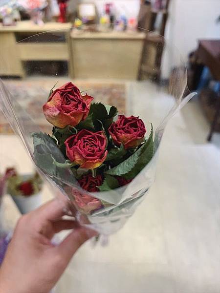 母親節乾燥花束推薦,乾燥玫瑰花特寫.JPG 母親節乾燥花束推薦,乾燥玫瑰花特寫.JPG