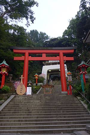 江島神社階梯起點