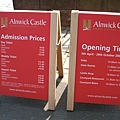 Castle Alnwick票價表和開放時間