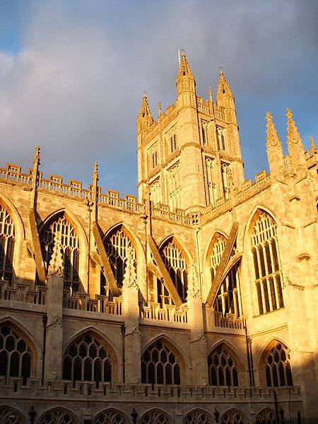 Bath Abbey 側面