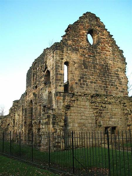 Kirkstall Abbey 一角