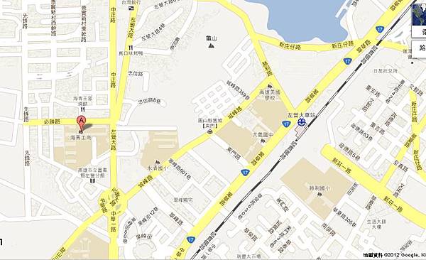 海青工商google map