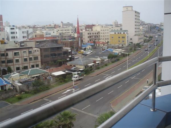 從飯店陽台看出去的View