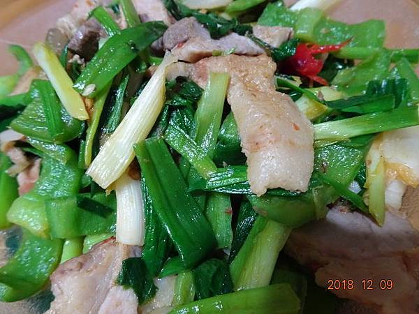 1071209青蒜炒燒肉片