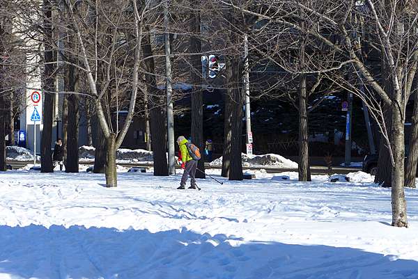 16年1月11日 札幌 中島公園走雪趣 大手牽小手 一起向前走 痞客邦