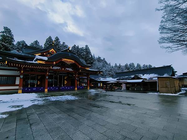 【盛岡】被雪覆蓋的八幡宮