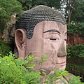 19 樂山大佛頭 The head of Leshan Grand Buddha