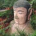 21 樂山大佛頭 The head of Leshan Grand Buddha