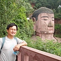 22 樂山大佛頭 The head of Leshan Grand Buddha
