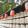 白木祭清酒桶