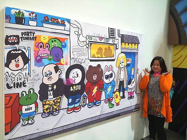 line friends互動樂園台北展覽5