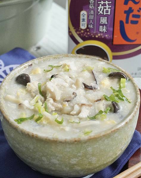 雞茸菌菇生滾粥