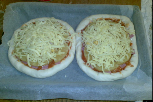 pizza烤前 pizza烤前
