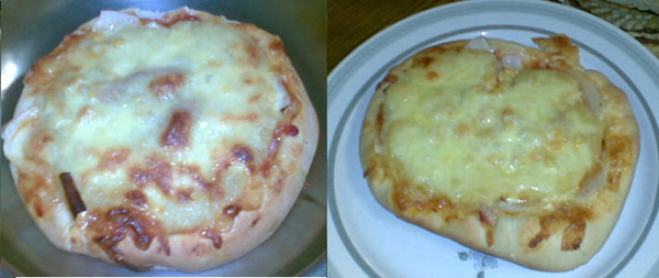 pizza烤後 pizza烤後