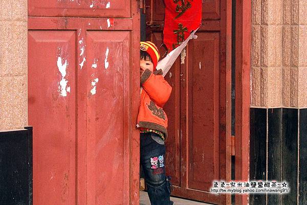 大陸-青島-害羞的小女孩