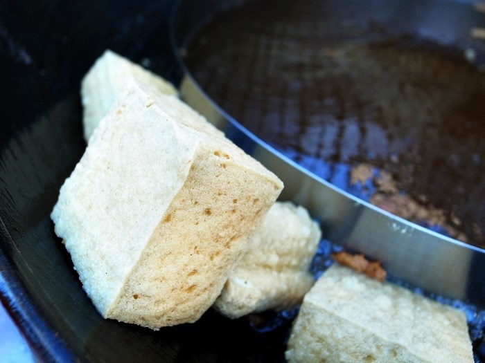 台南美食-開山路無名臭豆腐(福來伯臭豆腐)