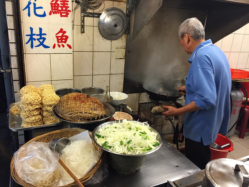 台南美食-二哥炒鱔魚花枝