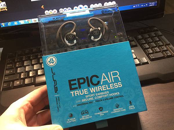 開箱文-JLab Epic Air 真無線藍牙耳機igogosport運動防水好音質
