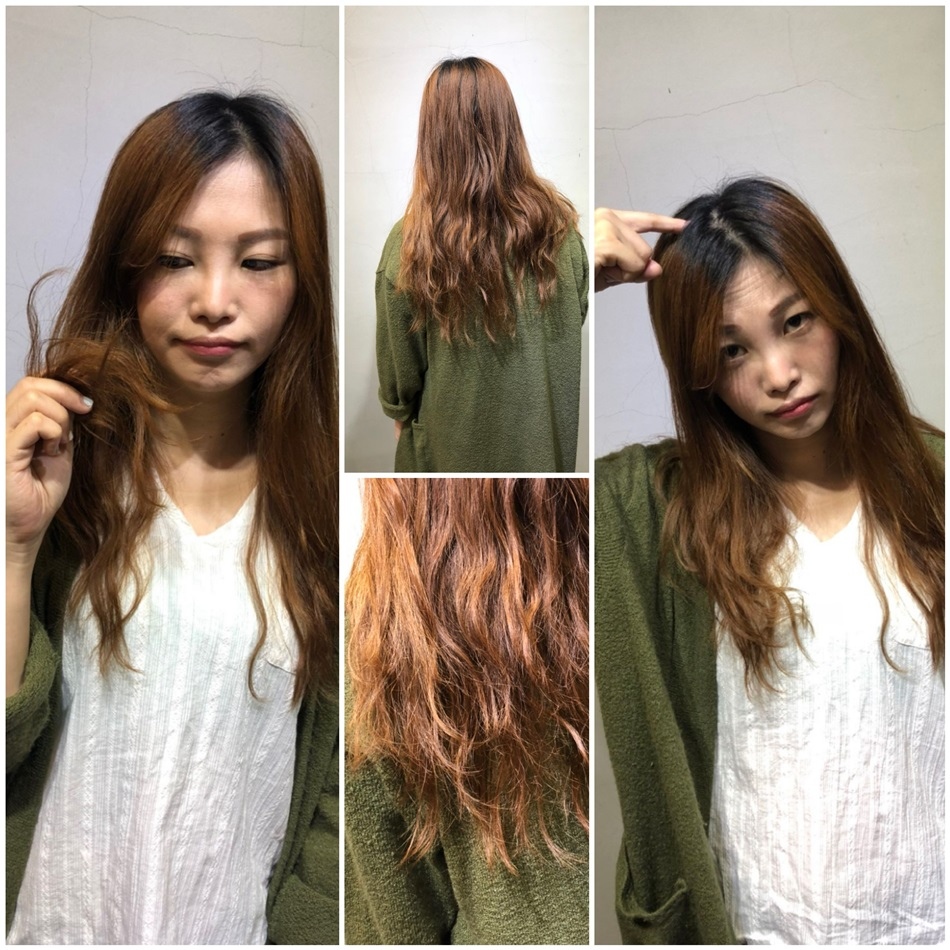 台中染燙髮推薦H-Lounge Hair Design染髮網友口碑推薦‎染的好美啊