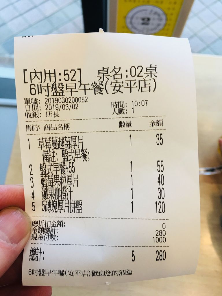 台南美食-6吋盤早午餐安平店五顏六色澎湃好吃又平價吃得好滿足