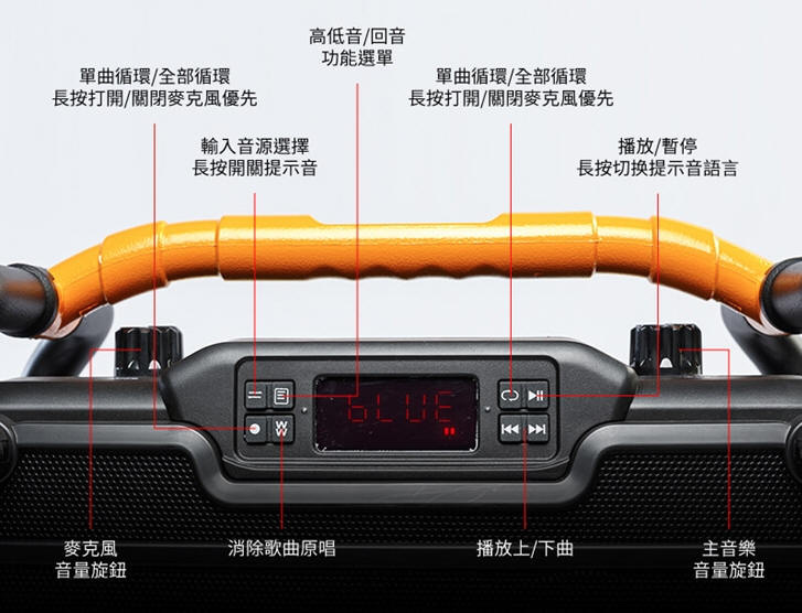 山水行動 KTV 面板
