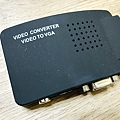 VGA轉換│Econtrol易控王TV轉VGA訊號轉換器切換器,AV轉PC影像轉換盒,S端子/VIDEO/VGA切換(50-501)