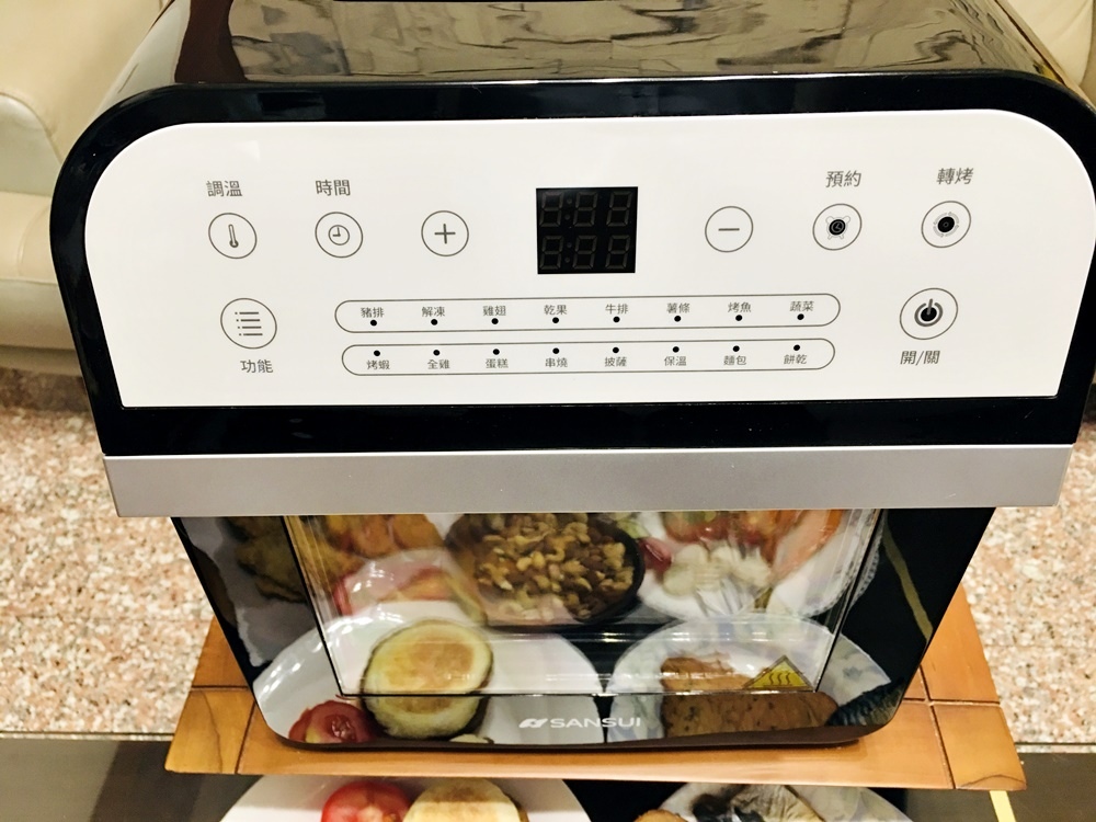 氣炸料理推薦SANSUI山水氣炸烤箱12L旋風溫控智能氣炸烤箱SAF-553N自動轉烤,烤雞酥脆好吃,不鏽鋼內膽不會有塑化劑,氣炸烤箱料理最佳首選 氣炸料理推薦SANSUI山水氣炸烤箱12L旋風溫控智能氣炸烤箱SAF-553N自動轉烤,烤雞酥脆好吃,不鏽鋼內膽不會有塑化劑,氣炸烤箱料理最佳首選