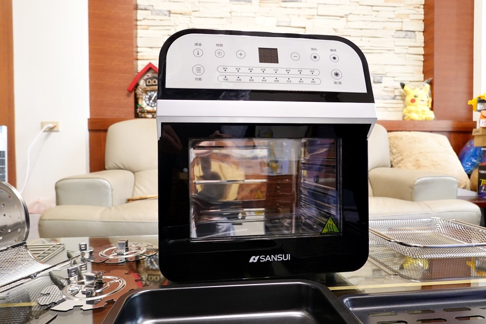 DSC05876.JPG SANSUI山水氣炸烤箱12L旋風溫控智能氣炸烤箱SAF-553N