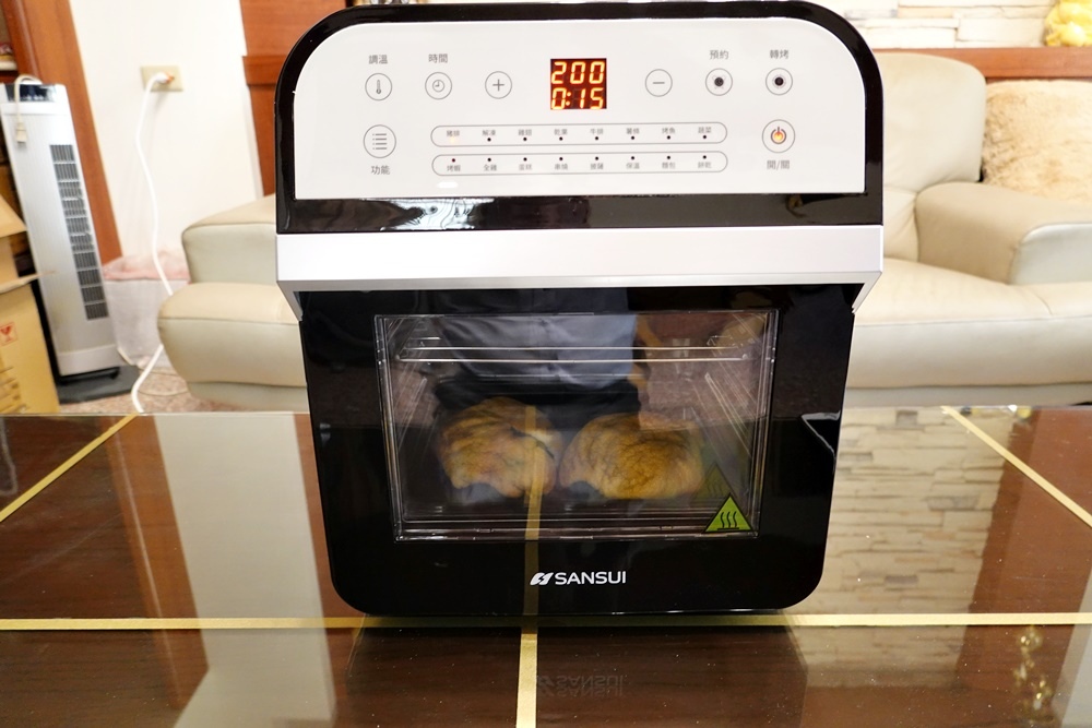 DSC05931.JPG SANSUI山水氣炸烤箱12L旋風溫控智能氣炸烤箱SAF-553N