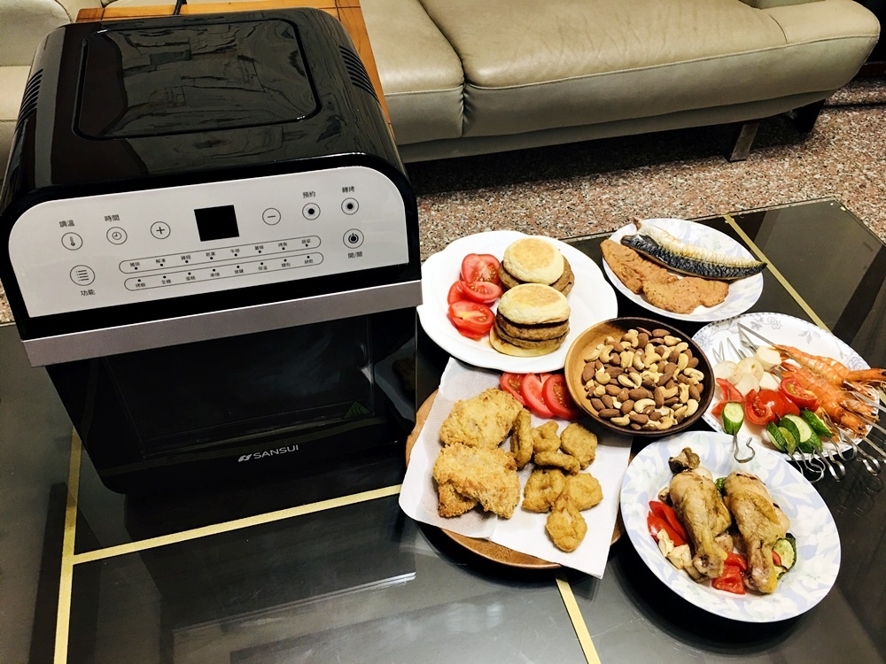 IMG_7983.JPG SANSUI山水氣炸烤箱12L旋風溫控智能氣炸烤箱SAF-553N