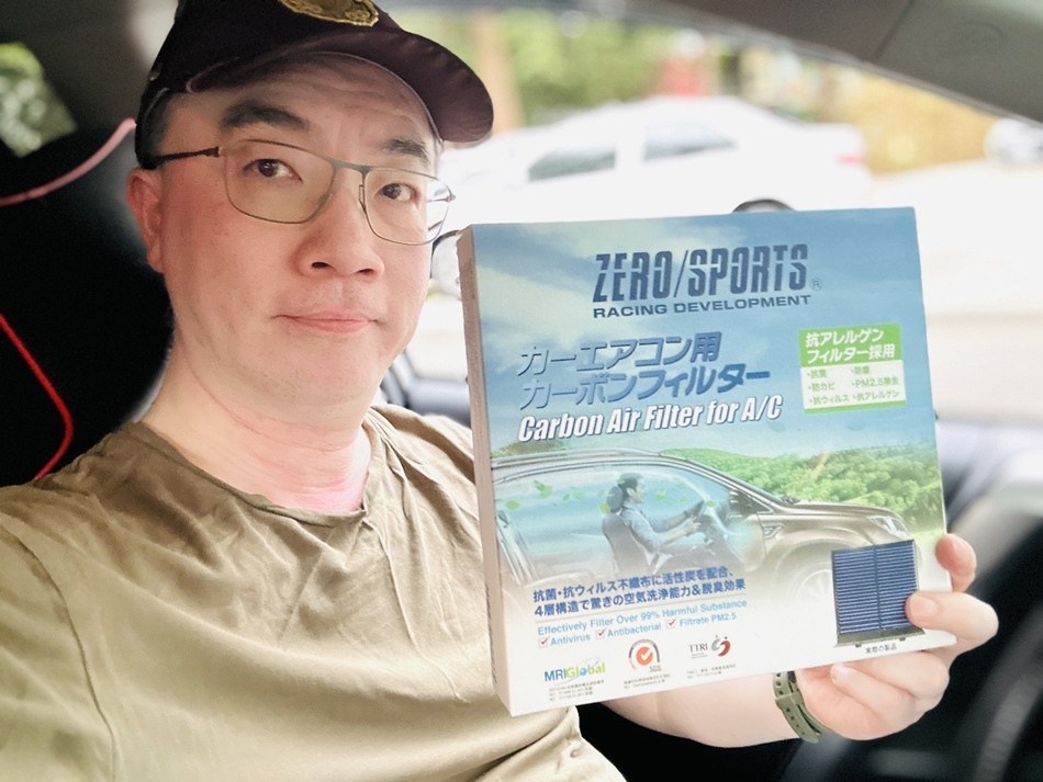 車用冷氣濾網推薦│ZERO SPORTS強力滅毒抑菌除臭車用