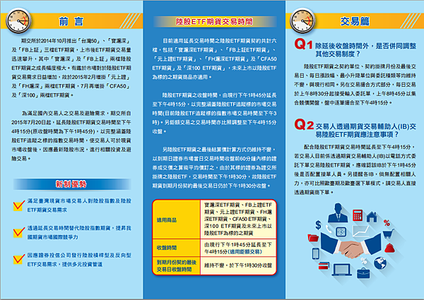 陸股ETF期延長交易至下午4時15分-2 陸股ETF期延長交易至下午4時15分-2