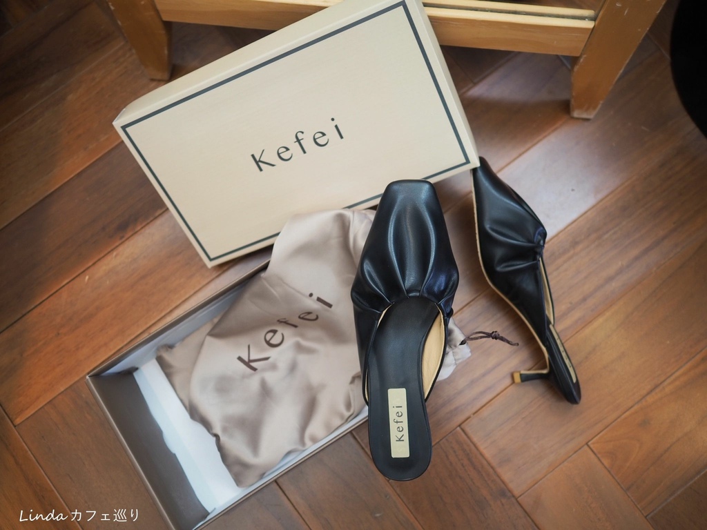 Kefei 抓皺百搭穆勒跟鞋開箱 003.jpg 試用