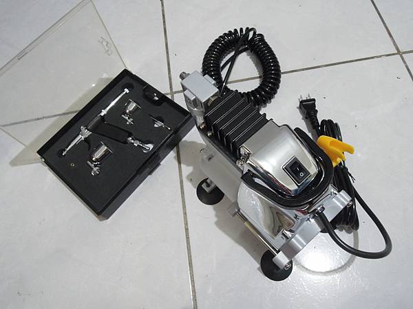 噴槍及模型空壓機組合