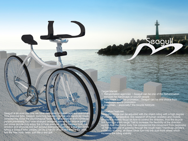 海鷗seagull特殊兩用自行車