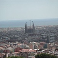 see La Sagrada Familia from Park Guell