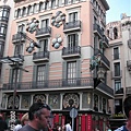 a beautiful buidling near Las Ramblas