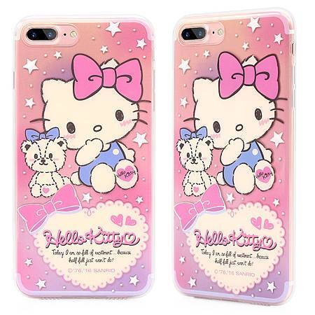 GARMMA Hello Kitty iPhone 7 4.7/5.5吋 空壓氣墊防摔保護軟殼