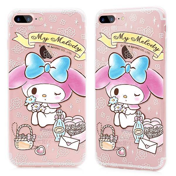 GARMMA Hello Kitty iPhone 7 4.7/5.5吋 空壓氣墊防摔保護軟殼
