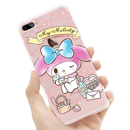 GARMMA Hello Kitty iPhone 7 4.7/5.5吋 空壓氣墊防摔保護軟殼