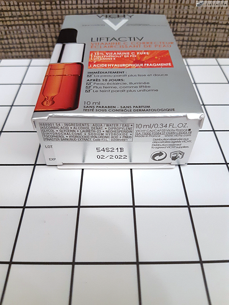 VICHY薇姿15%維他命C超導安瓶,安瓶推薦,維他命C,加強提亮