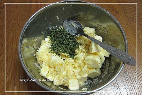 自製大蒜奶油麵包抹醬