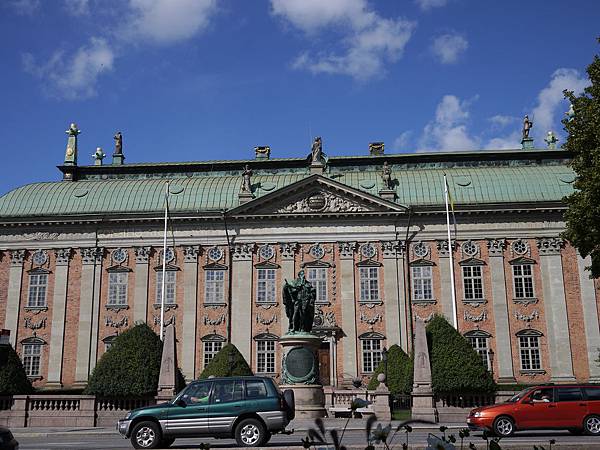 有300多年歷史的貴族院(Riddarhuset)