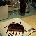 好吃的附餐甜點-巧克力cake^^
