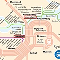 Sydney traffic map