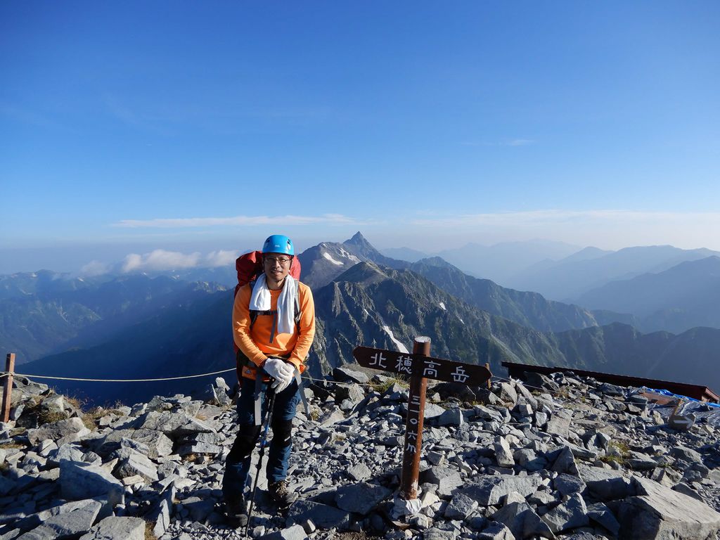 亞洲 日本 槍岳穗高岳連峰縱走 登山 Day 6 北穗高岳小屋 奧穗 岳 雪莉的blog 痞客邦