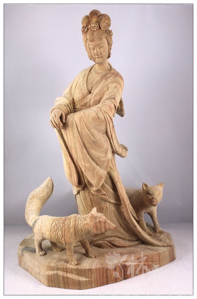 新發神像-狐仙藝術作品
