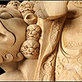 九頭獅太乙救苦大天尊，樟木白身一體雕刻創作，完美神像藝術創作