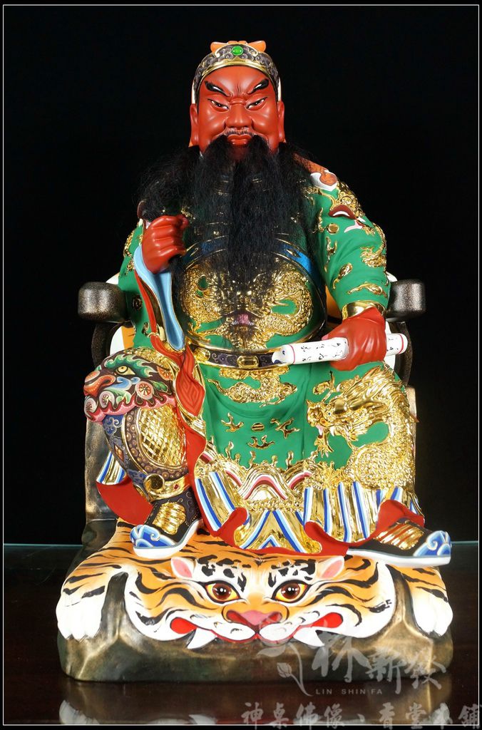 新發神藝-行天關聖帝君/行天宮體態(按金/描金/南式的彩繪風